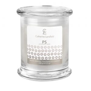 Catherine Lansfield Portmeirion Silver Sequin wax candle